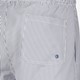 Heren zwemshort wit blauw gestreept