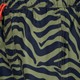Heren zwemshort zebraprint groen zwart