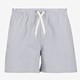Heren zwemshort wit blauw gestreept