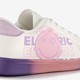 Meisjes sneakers met smiley wit pastel