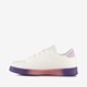Meisjes sneakers met smiley wit pastel