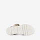 Leren dames sandalen wit