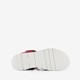 Leren dames sandalen roze oranje