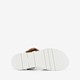 Leren dames sandalen bruin