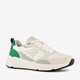 Heren sneakers wit groen