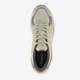 Heren dad sneakers beige grijs