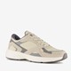 Heren dad sneakers beige grijs