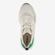 Heren sneakers wit groen
