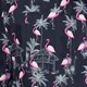 Heren zwemshort flamingo zwart