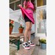 Meisjes biker short zwart