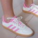 Breaknet Sleek meisjes sneakers wit roze