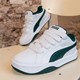Park Lifestyle Easy kinder sneakers wit groen