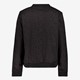 Dames broderie bomberjack zwart