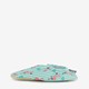 Kinder schoenen blauw met flamingo