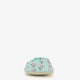 Kinder schoenen blauw met flamingo