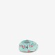 Kinder schoenen blauw met flamingo