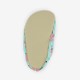 Kinder schoenen blauw met flamingo