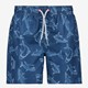 Jongens zwemshort met haaien blauw
