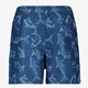 Jongens zwemshort met haaien blauw
