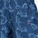 Jongens zwemshort met haaien blauw