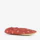 Kinder schoenen rood met bloemen