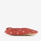 Kinder schoenen rood met bloemen