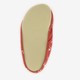 Kinder schoenen rood met bloemen