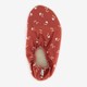 Kinder schoenen rood met bloemen