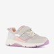 Meisjes sneakers grijs pastel