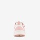 Meisjes dad sneakers wit roze