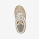 Meisjes sneakers goudkleurig wit