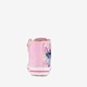 Hoge meisjes sneakers roze wit