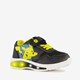 Jongens sneakers met lichtjes zwart geel