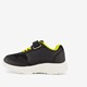 Jongens sneakers met lichtjes zwart geel