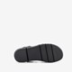 Leren dames sandalen zwart