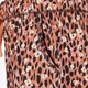 Meisjes short met print oranje roze