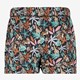 Meisjes short met jungle print blauw groen