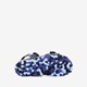 Kinder bio sandalen blauw camouflage