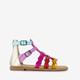 Meisjes sandalen roze paars