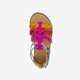 Meisjes sandalen roze paars