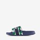 Kinder badslippers blauw groen