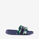 Kinder badslippers blauw groen