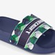 Kinder badslippers blauw groen