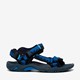 Jongens sandalen blauw zwart