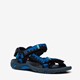 Jongens sandalen blauw zwart