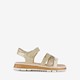 Meisjes sandalen met glitters goud