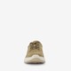 Suede dames sneakers taupe