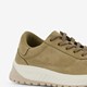 Suede dames sneakers taupe