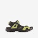 ECCO Off Road leren heren sandalen groen zwart
