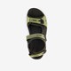 ECCO Off Road leren heren sandalen groen zwart